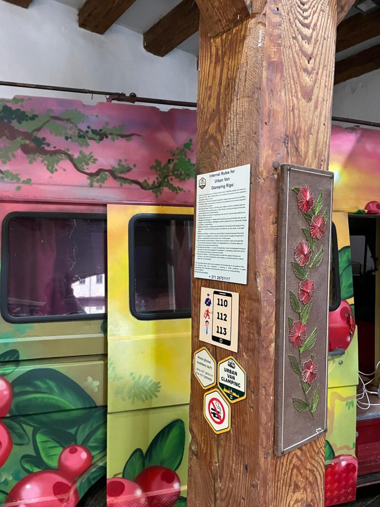 Urban Van Glamping Riga Eksteriør billede
